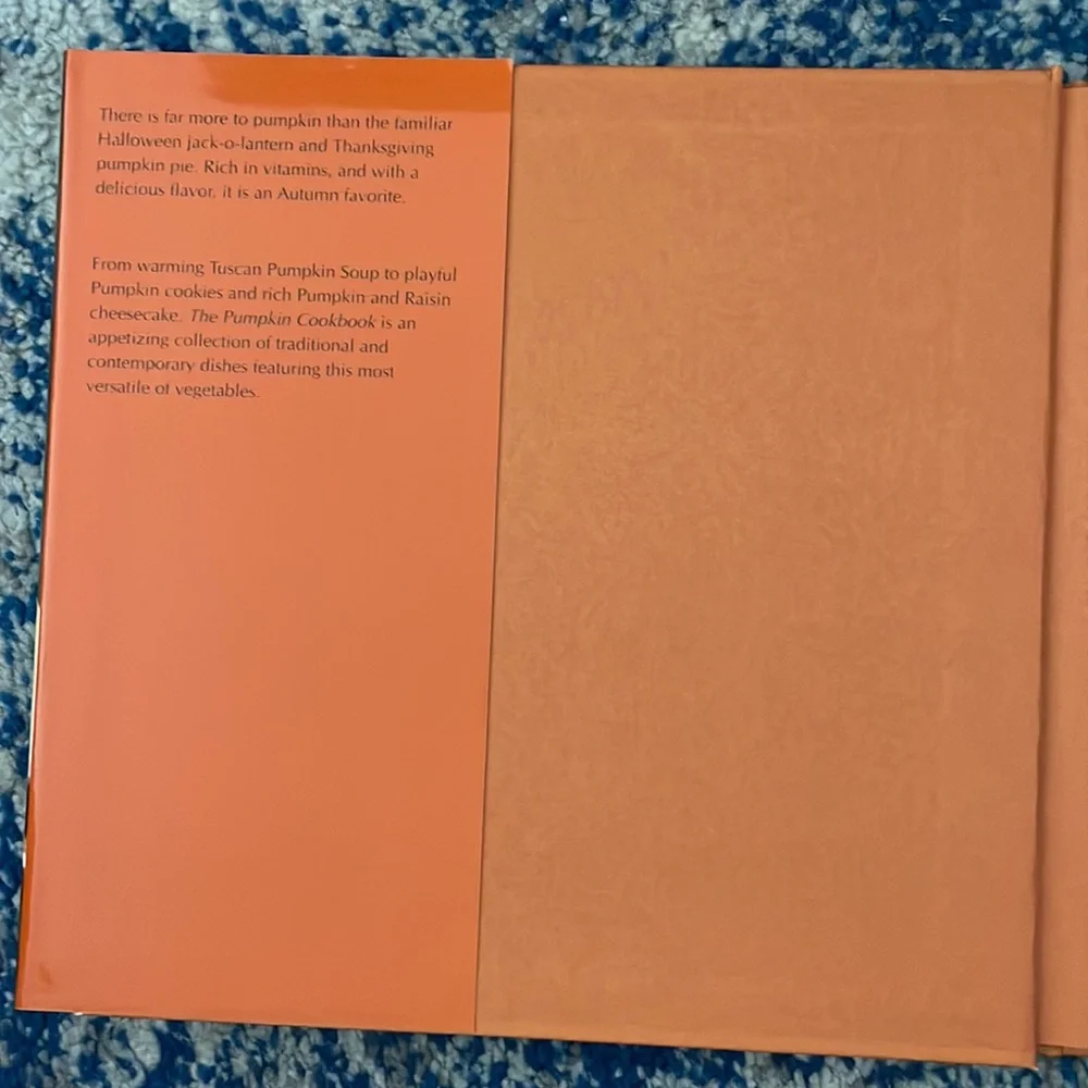 The Pumpkin cookbook